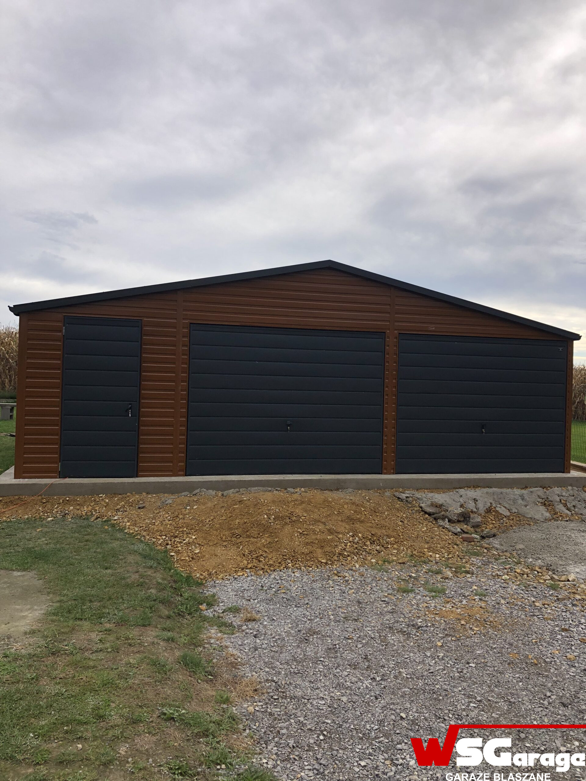 Garaż blaszany 8 m x 6 m | UN - obrazek 3