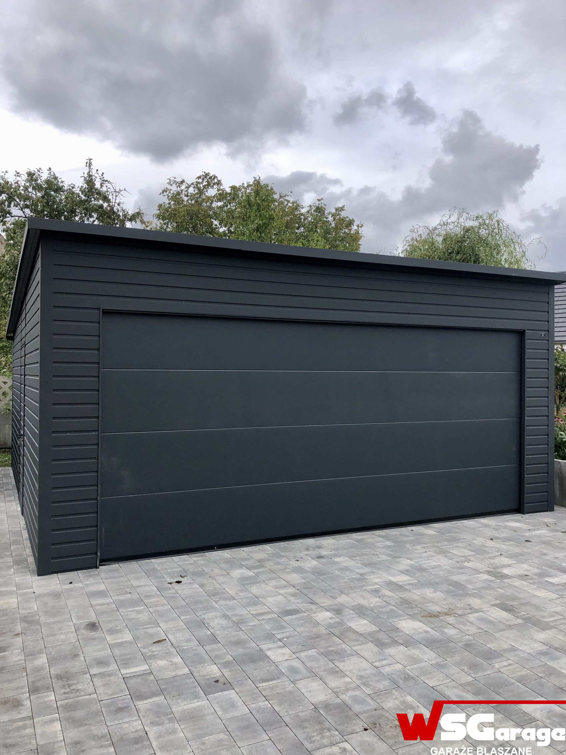 Garaż blaszany 6 m x 6 m | DEUX - obrazek 3
