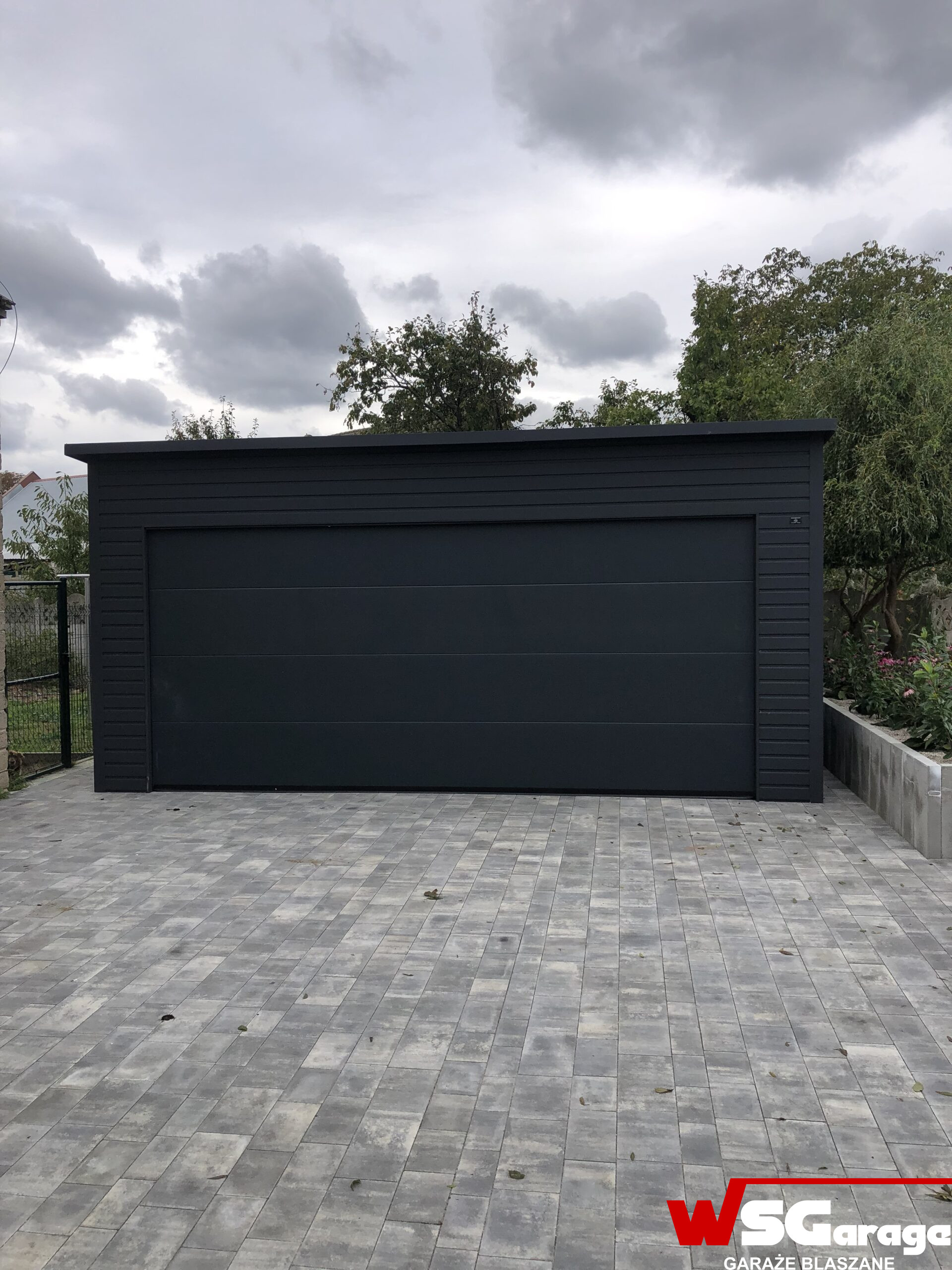 Garaż blaszany 6 m x 6 m | DEUX - obrazek 2