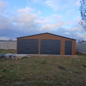 Garaż blaszany 8 m x 6 m | UN