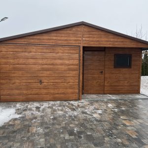 Garaż blaszany 6 m x 6 m | TERZO