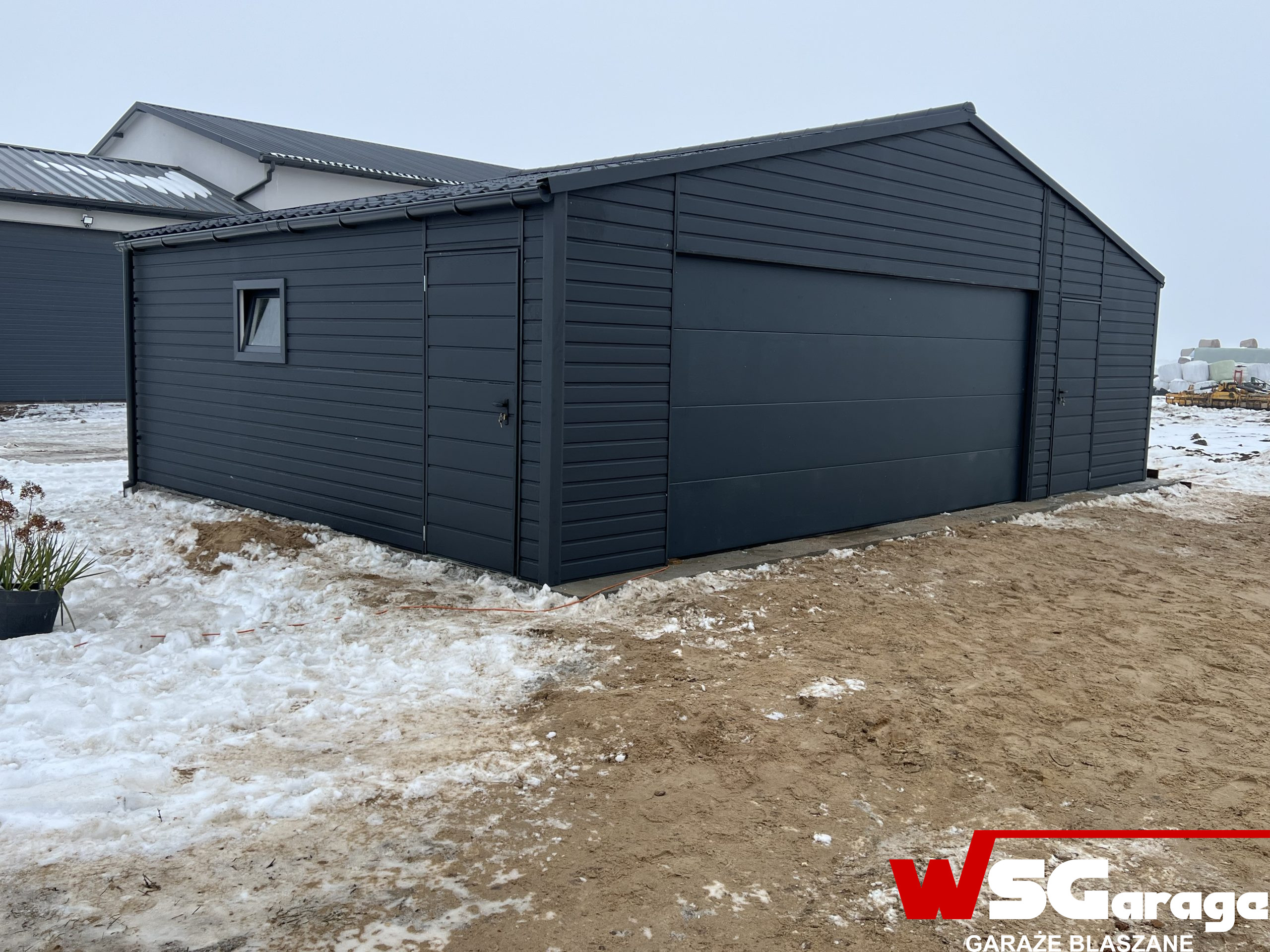 Garaż blaszany 9 m x 6 m | QUATRE - obrazek 2