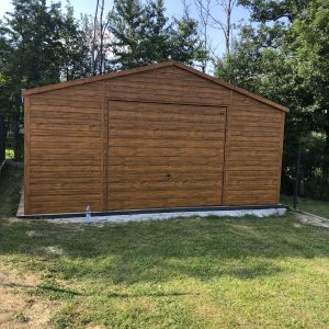 Garaż blaszany 6 m x 5,8 m | SEIS