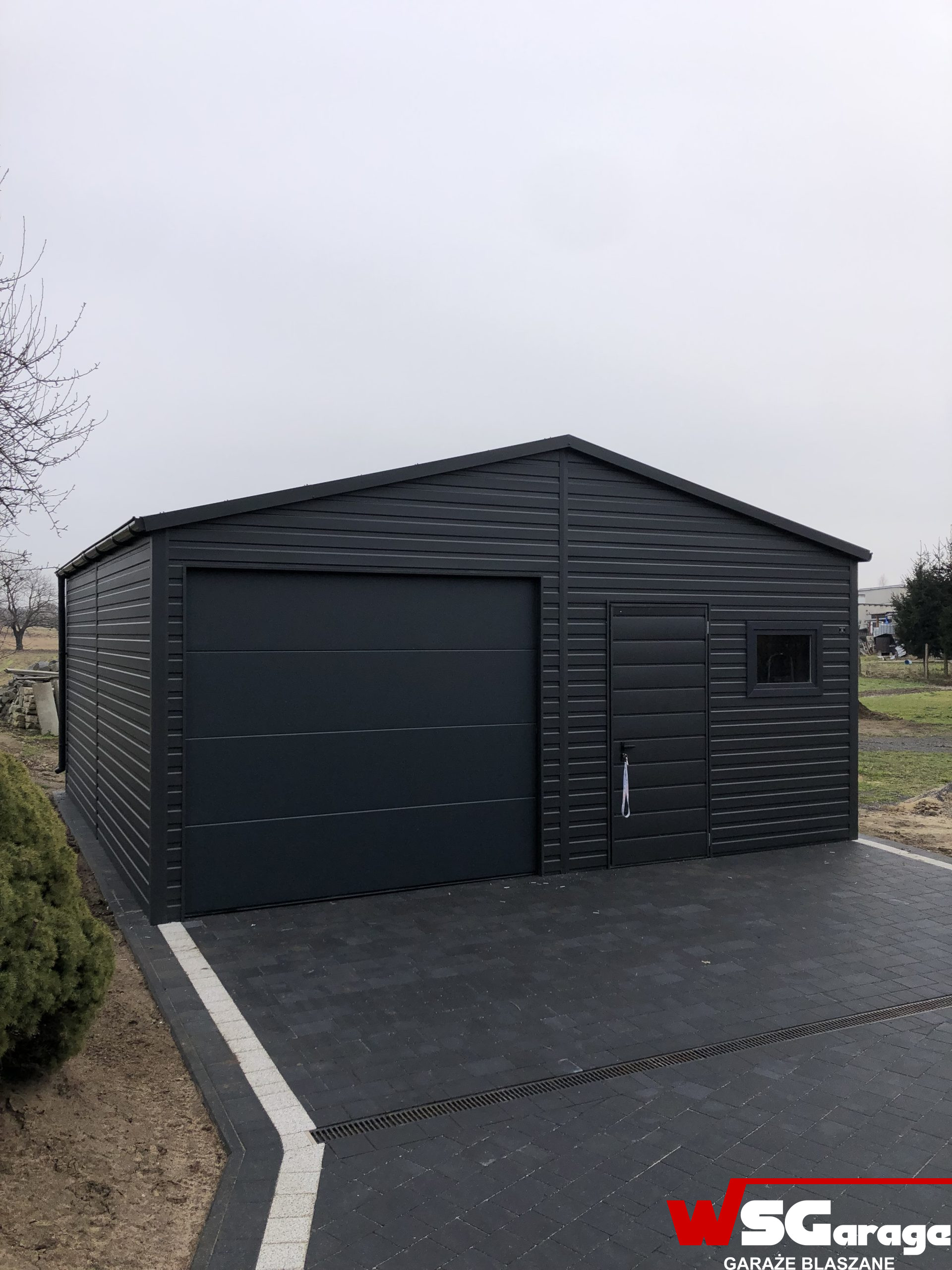 Garaż blaszany 6 m x 5,8 m | DIX-SEPT