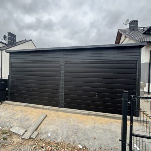 Garaż blaszany 6 m x 6 m | TROIS