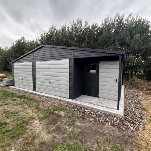 Garaż blaszany 8 m x 6 m | OCHO