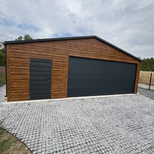 Garaż blaszany 8 m x 6 m | TREIZE