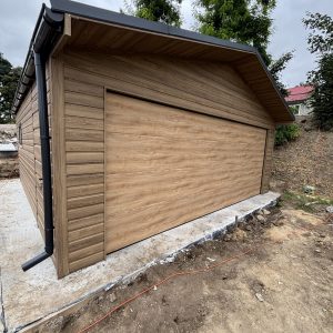 Garaż blaszany 6 m x 5,8 m | QUINZE
